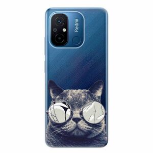 Odolné silikonové pouzdro iSaprio - Crazy Cat 01 - Xiaomi Redmi 12C obraz