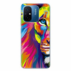 Odolné silikonové pouzdro iSaprio - Rainbow Lion - Xiaomi Redmi 12C obraz