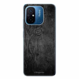 Odolné silikonové pouzdro iSaprio - Black Wood 13 - Xiaomi Redmi 12C obraz