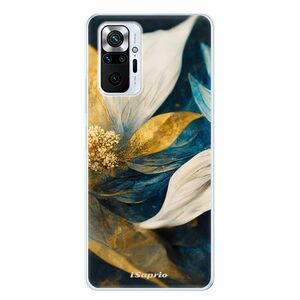 Odolné silikonové pouzdro iSaprio - Gold Petals - Xiaomi Redmi Note 10 Pro obraz