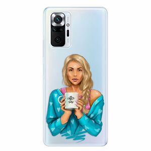 Odolné silikonové pouzdro iSaprio - Coffe Now - Blond - Xiaomi Redmi Note 10 Pro obraz