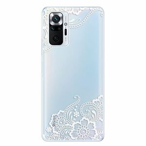 Odolné silikonové pouzdro iSaprio - White Lace 02 - Xiaomi Redmi Note 10 Pro obraz