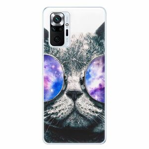 Odolné silikonové pouzdro iSaprio - Galaxy Cat - Xiaomi Redmi Note 10 Pro obraz