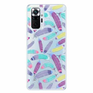 Odolné silikonové pouzdro iSaprio - Feather Pattern 01 - Xiaomi Redmi Note 10 Pro obraz