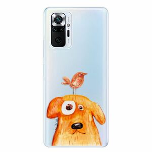 Odolné silikonové pouzdro iSaprio - Dog And Bird - Xiaomi Redmi Note 10 Pro obraz