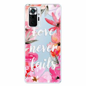 Odolné silikonové pouzdro iSaprio - Love Never Fails - Xiaomi Redmi Note 10 Pro obraz