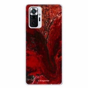 Odolné silikonové pouzdro iSaprio - RedMarble 17 - Xiaomi Redmi Note 10 Pro obraz