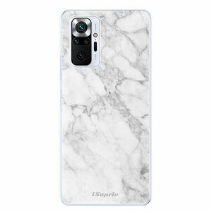 Odolné silikonové pouzdro iSaprio - SilverMarble 14 - Xiaomi Redmi Note 10 Pro obraz