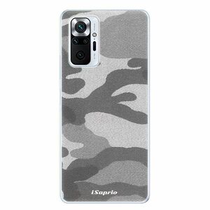 Odolné silikonové pouzdro iSaprio - Gray Camuflage 02 - Xiaomi Redmi Note 10 Pro obraz