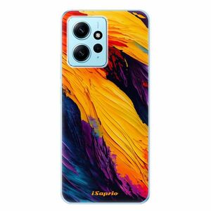 Odolné silikonové pouzdro iSaprio - Orange Paint - Xiaomi Redmi Note 12 5G obraz