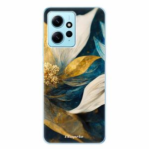 Odolné silikonové pouzdro iSaprio - Gold Petals - Xiaomi Redmi Note 12 5G obraz