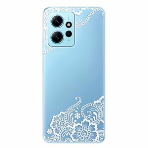 Odolné silikonové pouzdro iSaprio - White Lace 02 - Xiaomi Redmi Note 12 5G obraz