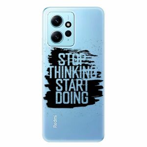 Odolné silikonové pouzdro iSaprio - Start Doing - black - Xiaomi Redmi Note 12 5G obraz