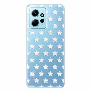 Odolné silikonové pouzdro iSaprio - Stars Pattern - white - Xiaomi Redmi Note 12 5G obraz