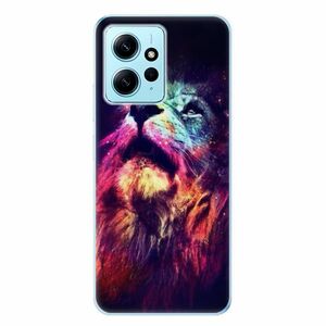 Odolné silikonové pouzdro iSaprio - Lion in Colors - Xiaomi Redmi Note 12 5G obraz