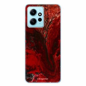 Odolné silikonové pouzdro iSaprio - RedMarble 17 - Xiaomi Redmi Note 12 5G obraz