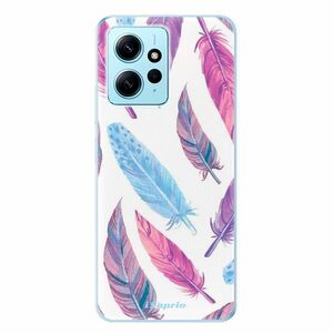 Odolné silikonové pouzdro iSaprio - Feather Pattern 10 - Xiaomi Redmi Note 12 5G obraz