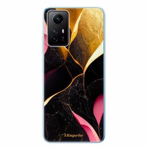 Odolné silikonové pouzdro iSaprio - Gold Pink Marble - Xiaomi Redmi Note 12S obraz