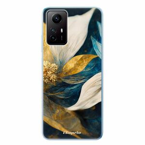 Odolné silikonové pouzdro iSaprio - Gold Petals - Xiaomi Redmi Note 12S obraz