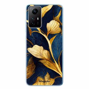 Odolné silikonové pouzdro iSaprio - Gold Leaves - Xiaomi Redmi Note 12S obraz