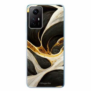 Odolné silikonové pouzdro iSaprio - Black and Gold - Xiaomi Redmi Note 12S obraz