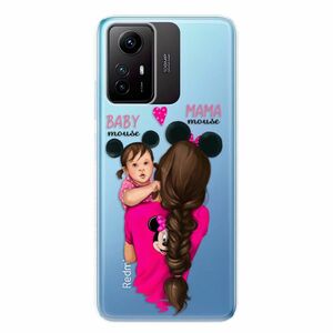 Odolné silikonové pouzdro iSaprio - Mama Mouse Brunette and Girl - Xiaomi Redmi Note 12S obraz