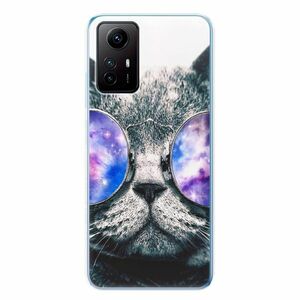 Odolné silikonové pouzdro iSaprio - Galaxy Cat - Xiaomi Redmi Note 12S obraz