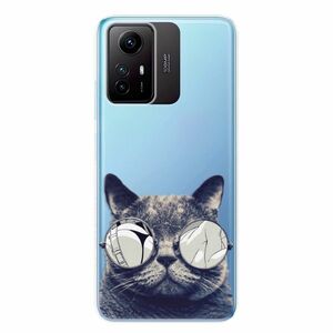 Odolné silikonové pouzdro iSaprio - Crazy Cat 01 - Xiaomi Redmi Note 12S obraz