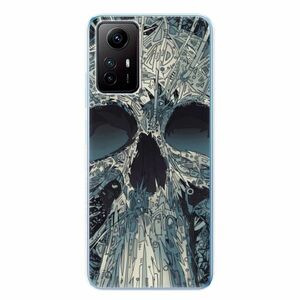 Odolné silikonové pouzdro iSaprio - Abstract Skull - Xiaomi Redmi Note 12S obraz