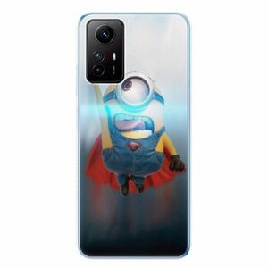 Odolné silikonové pouzdro iSaprio - Mimons Superman 02 - Xiaomi Redmi Note 12S obraz