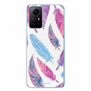 Odolné silikonové pouzdro iSaprio - Feather Pattern 10 - Xiaomi Redmi Note 12S obraz