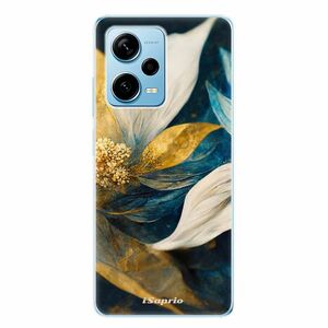 Odolné silikonové pouzdro iSaprio - Gold Petals - Xiaomi Redmi Note 12 Pro 5G / Poco X5 Pro 5G obraz