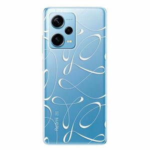 Odolné silikonové pouzdro iSaprio - Fancy - white - Xiaomi Redmi Note 12 Pro 5G / Poco X5 Pro 5G obraz