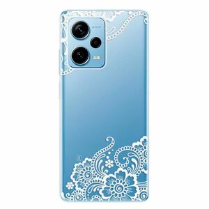 Odolné silikonové pouzdro iSaprio - White Lace 02 - Xiaomi Redmi Note 12 Pro 5G / Poco X5 Pro 5G obraz