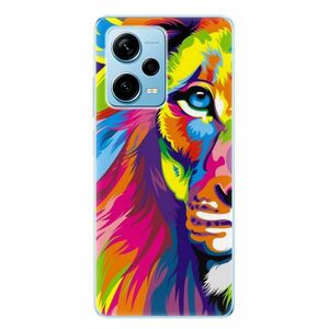 Odolné silikonové pouzdro iSaprio - Rainbow Lion - Xiaomi Redmi Note 12 Pro 5G / Poco X5 Pro 5G obraz