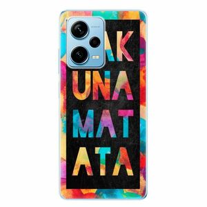 Odolné silikonové pouzdro iSaprio - Hakuna Matata 01 - Xiaomi Redmi Note 12 Pro 5G / Poco X5 Pro 5G obraz