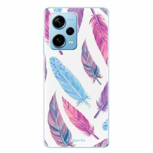 Odolné silikonové pouzdro iSaprio - Feather Pattern 10 - Xiaomi Redmi Note 12 Pro 5G / Poco X5 Pro 5G obraz