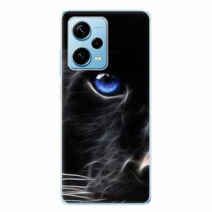 Odolné silikonové pouzdro iSaprio - Black Puma - Xiaomi Redmi Note 12 Pro+ 5G obraz