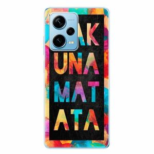 Odolné silikonové pouzdro iSaprio - Hakuna Matata 01 - Xiaomi Redmi Note 12 Pro+ 5G obraz