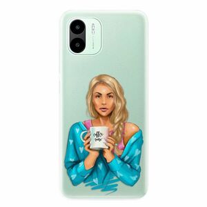 Odolné silikonové pouzdro iSaprio - Coffe Now - Blond - Xiaomi Redmi A1 / A2 obraz