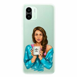 Odolné silikonové pouzdro iSaprio - Coffe Now - Brunette - Xiaomi Redmi A1 / A2 obraz