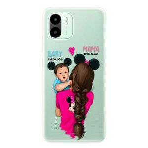 Odolné silikonové pouzdro iSaprio - Mama Mouse Brunette and Boy - Xiaomi Redmi A1 / A2 obraz