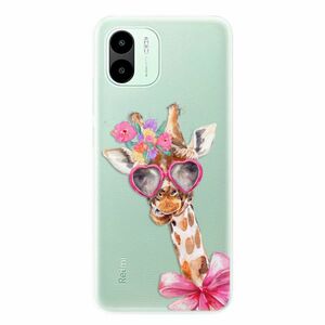 Odolné silikonové pouzdro iSaprio - Lady Giraffe - Xiaomi Redmi A1 / A2 obraz