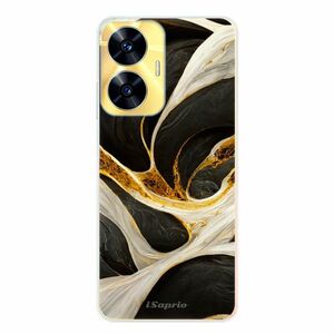 Odolné silikonové pouzdro iSaprio - Black and Gold - Realme C55 obraz