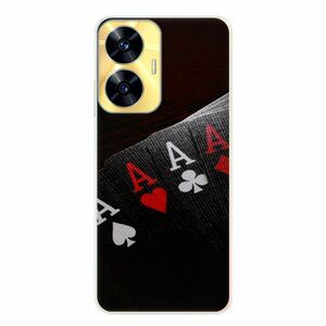 Odolné silikonové pouzdro iSaprio - Poker - Realme C55 obraz