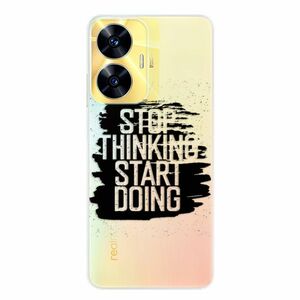 Odolné silikonové pouzdro iSaprio - Start Doing - black - Realme C55 obraz