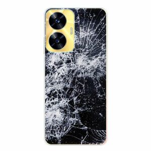 Odolné silikonové pouzdro iSaprio - Cracked - Realme C55 obraz