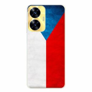 Odolné silikonové pouzdro iSaprio - Czech Flag - Realme C55 obraz