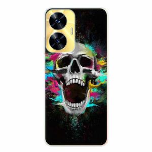 Odolné silikonové pouzdro iSaprio - Skull in Colors - Realme C55 obraz