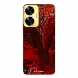 Odolné silikonové pouzdro iSaprio - RedMarble 17 - Realme C55 obraz